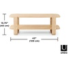 image:imageUmbra Bellwood Coffee Table with Storage NaturalGrey