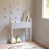 image:imageUmbra Bellwood Freestanding Planter Elevated Garden Bed Raised Storage Box WhiteNatural