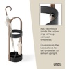image:imageUmbra Bellwood Umbrella Stand SpaceSaving Steel 27Inch BlackWalnutBlackWalnut