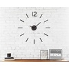 image:imageUmbra Blink Modern DIY 3D Wall Clock Easy to Paste Wall Sticker Numbers Frameless Large Decorative Wall Clock Simple Indicators Minimalist BlackBlack