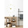 image:imageUmbra Blink Modern DIY 3D Wall Clock Easy to Paste Wall Sticker Numbers Frameless Large Decorative Wall Clock Simple Indicators Minimalist BlackBrass