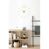 image:imageUmbra Blink Modern DIY 3D Wall Clock Easy to Paste Wall Sticker Numbers Frameless Large Decorative Wall Clock Simple Indicators Minimalist BlackBrass