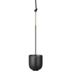 image:imageUmbra Bolo Hanging Planter for Succulents Herbs and Other Small Plants Single WhiteBrassBlack