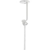 image:imageUmbra Bolo Hanging Planter for Succulents Herbs and Other Small Plants Single WhiteBrassWhite