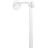 image:imageUmbra Bolo Hanging Planter for Succulents Herbs and Other Small Plants Single WhiteBrassWhite