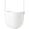image:imageUmbra Bolo Hanging Planter for Succulents Herbs and Other Small Plants Single WhiteBrassWhite