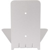 image:imageUmbra Conceal Floating Bookshelf Metal Wall Shelf Set of 3 Small Silver  Powder coated steel holds 15 lbs each displays decor or plants includes mounting hardwareSilver