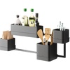 image:imageUmbra Cubiko Wall Planter with 4 Lightweight and Durable Pots BlackBlack