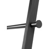 image:imageUmbra Leana Decorative Ladder Expandable Blanket Rack Bathroom Towel Holder and Clothes Organizer Regular WhiteBlack