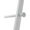 image:imageUmbra Leana Decorative Ladder Expandable Blanket Rack Bathroom Towel Holder and Clothes Organizer Regular WhiteWhite