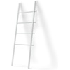 image:imageUmbra Leana Decorative Ladder Expandable Blanket Rack Bathroom Towel Holder and Clothes Organizer Regular WhiteWhite