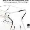 image:imageUmbra Magino Side Table End Table Stool with Magazine Storage ClearModern
