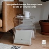 image:imageUmbra Magino Side Table End Table Stool with Magazine Storage ClearModern