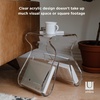 image:imageUmbra Magino Side Table End Table Stool with Magazine Storage ClearModern