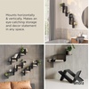 image:imageUmbra Montage Floating Wall Shelf Metal Set of 2 BlackBlack