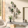 image:imageUmbra Montage Floating Wall Shelf Metal Set of 2 BlackWhite