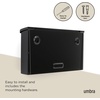 image:imageUmbra Postino WallMount Mailbox BlackBlack
