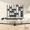 image:imageUmbra STAX FourinARow Table Game for Adults Brass  Coffee table game game room living room office adult game nightBlack