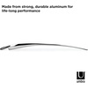 image:imageUmbra Shoehorn Premium Silver LongHandled Metal 18 Inch Horn Stick for Men Women Kids Boots Stainless Steel HeavyDuty Shoes Remover Aluminum 04 x 04 x 04