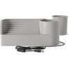 image:imageUmbra Stream Water Fountain Indoor Tabletop Zen Desktop Sand  Improves air quality USB powered holds 35 inch planter up to 50 hours recycled plasticGray