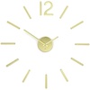 image:imageUmbra Blink Modern DIY 3D Wall Clock Easy to Paste Wall Sticker Numbers Frameless Large Decorative Wall Clock Simple Indicators Minimalist BlackBrass