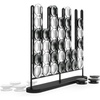 image:imageUmbra STAX FourinARow Table Game for Adults Brass  Coffee table game game room living room office adult game nightBlack