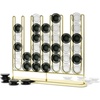 image:imageUmbra STAX FourinARow Table Game for Adults Brass  Coffee table game game room living room office adult game nightBrass