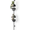 image:imageUmbra Solis Metal Display Shelf with 4 Adjustable Shelves Black  Freestanding display shelf books plants dcor collectibles framed photosBlack