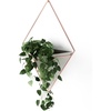 image:imageUmbra Trigg Hanging Planter Vase Wall Decor Set of 2 Pots Containers for Succulents Cactus Faux Plants and More Small WhiteNickelGreyCopper