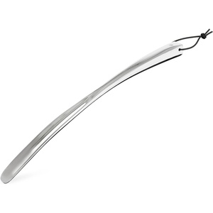 image:imageUmbra Shoehorn Premium Silver LongHandled Metal 18 Inch Horn Stick for Men Women Kids Boots Stainless Steel HeavyDuty Shoes Remover Aluminum 04 x 04 x 04