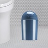 image:imageUmbra 125 Gallon Mini Waste Can with Removable SwingTop Lid  Small Garbage Bin for Kitchen Bathroom Bedroom Office  Compact Trash Can Fit Under Tables amp Counters  YellowBlue