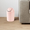 image:imageUmbra 125 Gallon Mini Waste Can with Removable SwingTop Lid  Small Garbage Bin for Kitchen Bathroom Bedroom Office  Compact Trash Can Fit Under Tables amp Counters  YellowPink