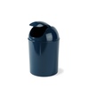 image:imageUmbra 125 Gallon Mini Waste Can with Removable SwingTop Lid  Small Garbage Bin for Kitchen Bathroom Bedroom Office  Compact Trash Can Fit Under Tables amp Counters  YellowDark Blue
