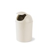 image:imageUmbra 125 Gallon Mini Waste Can with Removable SwingTop Lid  Small Garbage Bin for Kitchen Bathroom Bedroom Office  Compact Trash Can Fit Under Tables amp Counters  YellowSand