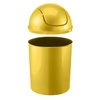 image:imageUmbra 125 Gallon Mini Waste Can with Removable SwingTop Lid  Small Garbage Bin for Kitchen Bathroom Bedroom Office  Compact Trash Can Fit Under Tables amp Counters  YellowYellow