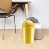 image:imageUmbra 125 Gallon Mini Waste Can with Removable SwingTop Lid  Small Garbage Bin for Kitchen Bathroom Bedroom Office  Compact Trash Can Fit Under Tables amp Counters  YellowYellow