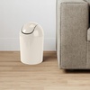 image:imageUmbra 125 Gallon Mini Waste Can with Removable SwingTop Lid  Small Garbage Bin for Kitchen Bathroom Bedroom Office  Compact Trash Can Fit Under Tables amp Counters  YellowSand