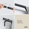 image:imageUmbra 320150022 Zen Curtain Rod BlackBlack