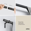 image:imageUmbra 320150022 Zen Curtain Rod BlackBlack