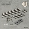 image:imageUmbra 320150022 Zen Curtain Rod BlackNickel