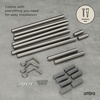 image:imageUmbra 320150022 Zen Curtain Rod BlackNickel