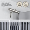 image:imageUmbra 320150022 Zen Curtain Rod BlackNickel