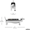 image:imageUmbra ANIGRAM BUNNY RING HLDR COPPERChrome