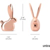 image:imageUmbra ANIGRAM BUNNY RING HLDR COPPERCopper