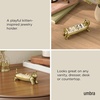 image:imageUmbra Ali Cat Ring Holder Jewelry Storage Holds 9 Rings Gold  Metal construction velvet padded base scratch protection gift for holidays birthdays and more