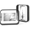 image:imageUmbra Bellwood 5x7 Desk Picture Frame with Bent Wood Trim and TwoSided Rotating Display Natural  Beech wood 360 degree pivot two photo display portrait or landscape wipe cleanBlack