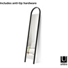 image:imageUmbra Bellwood FloorLength Leaning MirrorBlack