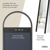 image:imageUmbra Bellwood FloorLength Leaning MirrorBlack