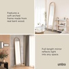 image:imageUmbra Bellwood FloorLength Leaning MirrorNatural