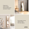 image:imageUmbra Bellwood FloorLength Leaning MirrorNatural